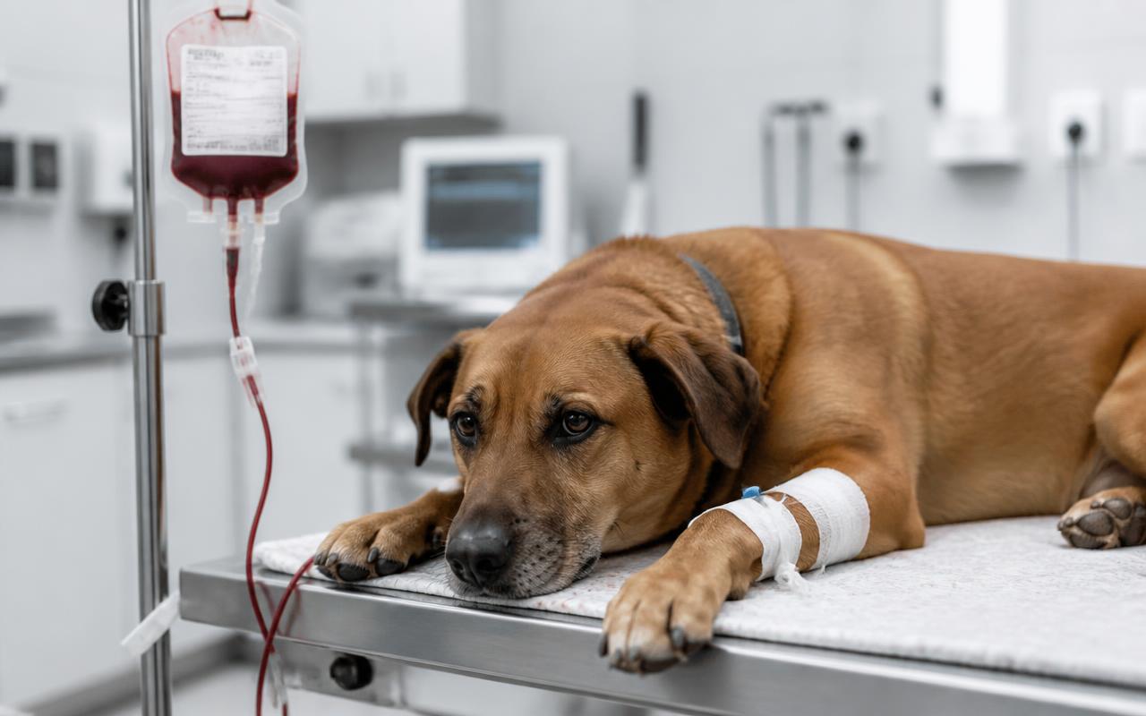 Transfusão Sanguínea em Cães e Gatos